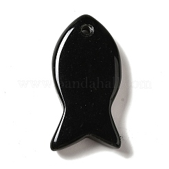Natural Obsidian Pendants&nbsp;G-G932-B01