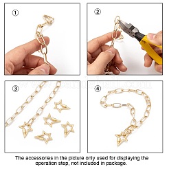 Brass Screw Carabiner Lock Charms&nbsp;ZIRC-G160-62