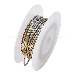 Two Tone 304 Stainless Steel Boston Link Chains&nbsp;CHS-G050-08GP