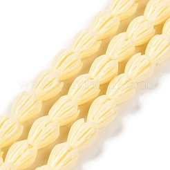 Synthetic Coral Dyed Beads Strands&nbsp;CORA-P008-04B-02