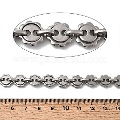 304 Stainless Steel Flower Link Chains&nbsp;CHS-Z007-02P