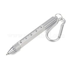 Aluminum Practical 6-in-1 Keychain Pen&nbsp;AJEW-R004-01P-08