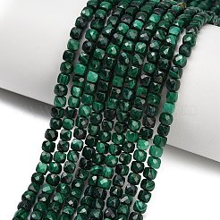 Natural Malachite Beads Strands&nbsp;X-G-C262-C02-4mm