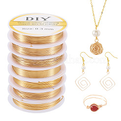 7 Rolls 7 Styles Copper Wire&nbsp;CWIR-TA0001-08