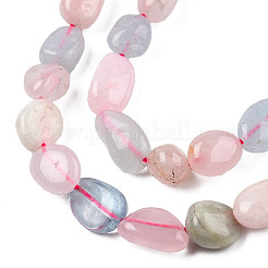 Natural Morganite Beads Strands&nbsp;X-G-R445-8x10-28