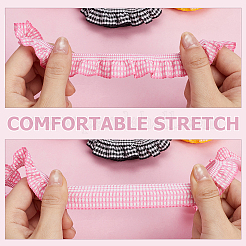 10Yards 5 Colors Polyecotton Elastic Ribbon&nbsp;OCOR-GF0006-18