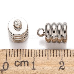 Brass Cord Ends&nbsp;LS-KK-D218-11x8-P