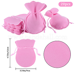 20Pcs Gourd Velvet Drawstring Bags&nbsp;TP-BBC0001-07B-02