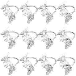 Butterfly Iron Napkin Rings&nbsp;AJEW-WH20070-109S