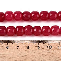 Dyed Natural White Jade Beads Strands&nbsp;G-T138-S14