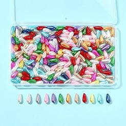 172Pcs 102G ABS Plastic Imitation Pearl Teardrop Beads&nbsp;MACR-FS0002-24