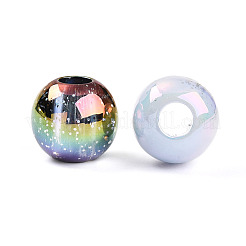 Transparent UV Plating Acrylic Beads&nbsp;OACR-I015-36