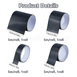 4 Rolls 4 Styles 5M PVC Adhesive Tapes&nbsp;AJEW-FH0009-27B