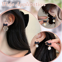 42Pcs Spray Painted Alloy Stud Earring Findings&nbsp;FIND-ME0004-22A