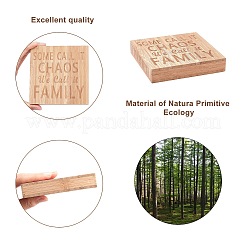 Natural Wood Display Decorations&nbsp;AJEW-CN0001-09B