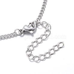 Tarnish Resistant 304 Stainless Steel Curb Chain Bracelets&nbsp;LS-STAS-G116-01P