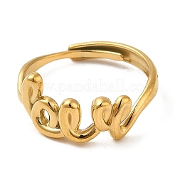 304 Stainless Steel Finger Rings&nbsp;AJEW-Z009-01C-G