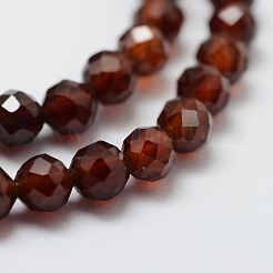 Natural Garnet Bead Strands&nbsp;X-G-G663-03-4mm