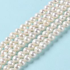 Natural Cultured Freshwater Pearl Beads Strands&nbsp;PEAR-E018-12