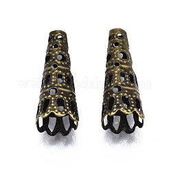 Iron Filigree Bead Cones&nbsp;X-E057Y-NFAB