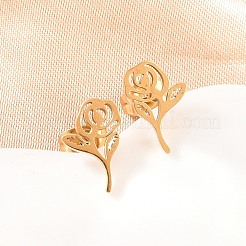 4 Pairs Valentine's Day 304 Stainless Steel Stud Earrings&nbsp;EJEW-G469-01G-01