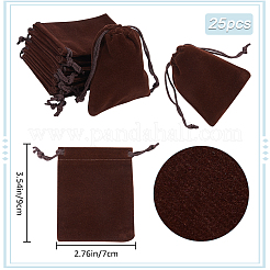 Velvet Jewelry Drawstring Gift Bags&nbsp;ABAG-BBC0001-10B-03