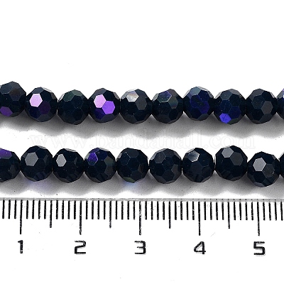 Opaque Glass Beads Strands&nbsp;EGLA-A035-P6mm-L35-1