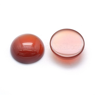 Natural Carnelian Cabochons&nbsp;G-P393-R18-14mm-1