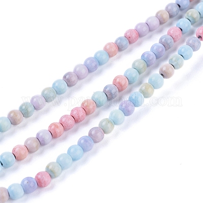 Natural Rainbow Alashan Agate Beads Strands&nbsp;G-G806-04-4mm-1