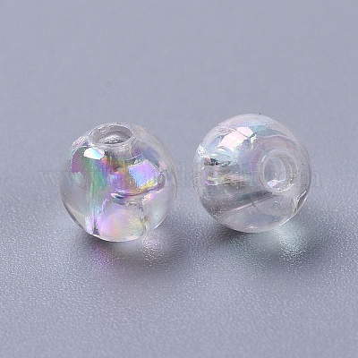 Eco-Friendly Transparent Acrylic Beads&nbsp;PL732-2-1