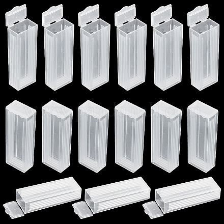 Plastic Microscope Slide Staining Jars CON-WH0089-162-1