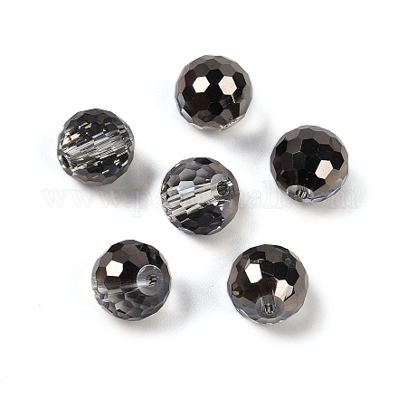 Transparent Electroplate Glass Beads EGLA-N002-31-G05-1