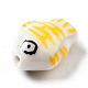 Handmade Printed Porcelain Beads&nbsp;PORC-F005-03B-3