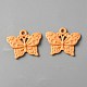 Baking Paint Alloy Pendants&nbsp;FIND-TAC0011-82G-2