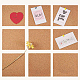 12 Sheets Cork Insulation Sheets&nbsp;DIY-BC0016-21-4