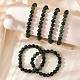 Natural Moss Agate Beads Stretch Bracelets&nbsp;BJEW-F380-01-B15-6