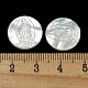Carved Natural White Shell Cabochons&nbsp;SSHEL-N038-06B-04-3