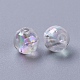 Eco-Friendly Transparent Acrylic Beads&nbsp;PL732-2-2