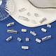 120Pcs 6 Styles Iron Ribbon Crimp Ends&nbsp;IFIN-YW0003-22-3