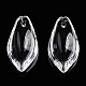 Transparent Glass Petal Beads&nbsp;GLAA-N001-10-2