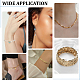 600Pcs Brass Beads&nbsp;KK-PH0013-51-5