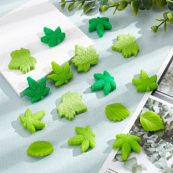 24Pcs 4 Styles Silicone Beads&nbsp;SIL-GO0001-36