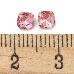 Glass Rhinestone Cabochons&nbsp;RGLA-L029-14B
