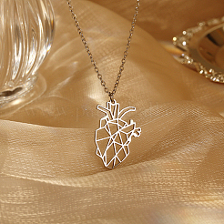 Non-Tarnish 304 Stainless Steel Pendant Necklaces&nbsp;IO1415-1
