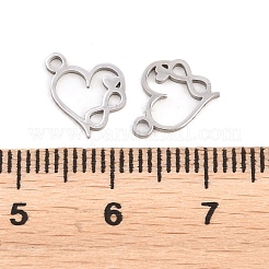 Valentine's Day 304 Stainless Steel Charms&nbsp;STAS-E521-02P