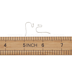 Brass Hook Ear Wire&nbsp;KK-KS0001-07-RS