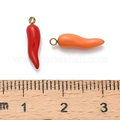 304 Stainless Steel Enamel Pendants&nbsp;STAS-K306-42G