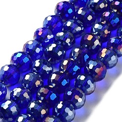 Electroplate Glass Bead Strands&nbsp;EGLA-R040-12mm-03