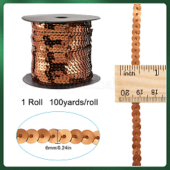 1 Roll Sparkle PVC Sequins Ribbon&nbsp;OCOR-SP0001-02A