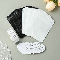 Thanksgiving Day Theme Rectangle Plastic Packaging Yin-yang Resealable Bags&nbsp;OPP-FS0001-12